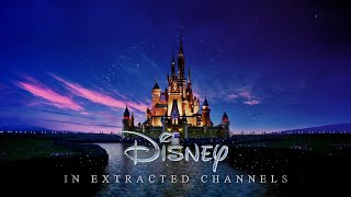 Walt Disney Pictures 2006 Logo In Extracted Channels [upl. by Odlabu345]