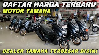 HARGA MOTOR YAMAHA TERBARU  ADA STOK APA SAJA DISINI ⁉️ [upl. by Anaxor101]