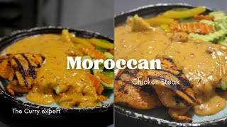 Morocoon chicken steak Restaurant Style Chicken steak The Curry Expert steak chickensteakrecipe [upl. by Shani]