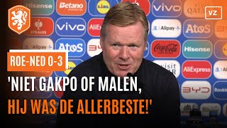 Koeman wijst andere uitblinker in Nederlands elftal dan Gakpo of Malen aan De allerbeste’ [upl. by Ellehcar]