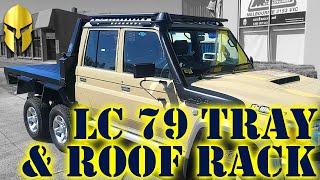 ◄ TRAY amp ROOF RACK FOR LC 79 SERIES ► [upl. by Annovoj]