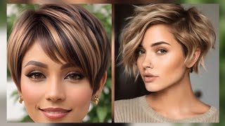 Chop IT OFFTHE Short Haircuts Revolution2024Hottest bob amp pixie trends [upl. by Adnahsor]