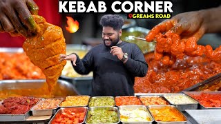 MOST HYPED  KEBAB CORNER 🔥  Greams Road  Foodie Prabu [upl. by Laurella375]