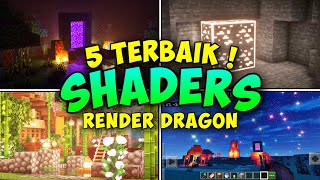 YEY RILIS  5 SHADER MCPE 119 Terbaik  Shaders For Mcpe 119  Shaders Render Dragon [upl. by Nylidnam]