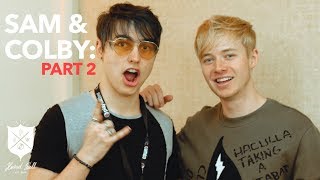 Sam amp Colby  Our Craziest Superfan Encounters  Heard Well [upl. by Ytsirc409]