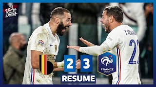 Belgique 23 France le résumé  Demi Finale UEFA Nations League I FFF 2021 [upl. by Arua20]