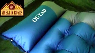 OUTAD Self Inflating Air Mattress with Pillow REAL REVIEW 5 [upl. by Hairam226]