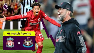 98THMINUTE WINNER  Liverpool vs Newcastle  Premier League Highlights [upl. by Aldrich]