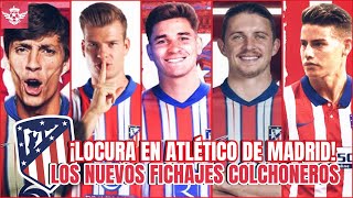 El NUEVO ATLETICO de MADRID  FICHAJES CONFIRMADOS del Proyecto Multimillonario de los Colchoneros [upl. by Suisyola704]