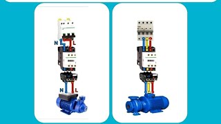 2024 مخطط تشغيل محرك الكهربائية schéma de branchement des moteurs électriques électricité industrie [upl. by Artimed]