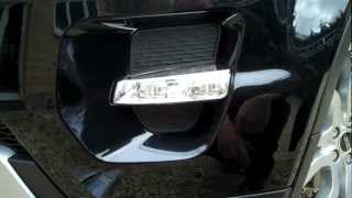 How to remove fog lamp meshs on Range Rover Evoque [upl. by Sirroned]