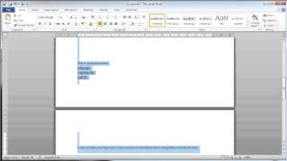 Microsoft Word 2010  Using Page Breaks [upl. by Zaria]