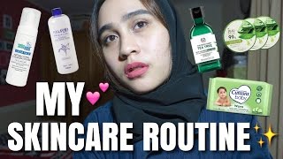 SKINCARE ROUTINE  PERAWATAN DOKTER UPDATED 2017 [upl. by Eahsan]