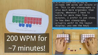 How Steno Works At 200 WPM [upl. by Eulalie909]