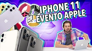 IPHONE 11 E 11 PRO E TUDO QUE ROLOU NO EVENTO DA APPLE [upl. by Lak783]