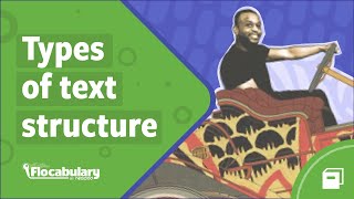 The 5 Types of Text Structure  Educational Rap for Language Arts Students [upl. by Gnaht892]