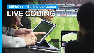 Bepro11s Live Coding  Real Time Football Analysis [upl. by Aligna]