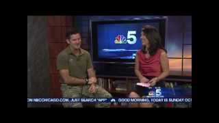 Navy SEAL Motivational Speaker David Rutherford on NBC Chicago with Kim Vatis [upl. by Eade]