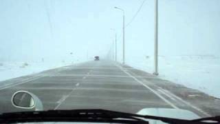 Chukotka The road from Anadyr to Airport [upl. by Rahm]