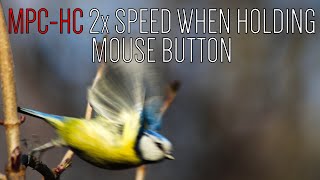 MPCHC like YouTube  2x speed on mouse held preview on seekbar and more [upl. by Ahsinyt588]