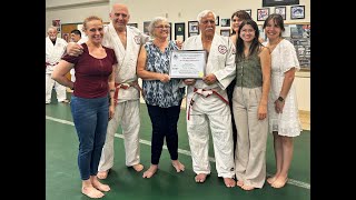 Sensei OJ Solers Judo 8th Dan Promotion  July 13 2024 [upl. by Cirdnek]