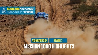 Mission 1000 Highlights  Stage 1  Dakar2024 [upl. by Harias]