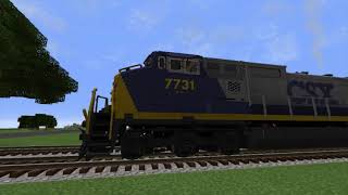 Minecraft Immersive Railroading Railfanning  Pt 12 [upl. by Kifar]