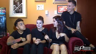 PVRIS Interview with Rock Forever Magazine [upl. by Arraet]