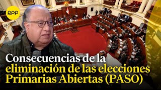 Eliminación de las elecciones Primarias Abiertas PASO ¿Cuáles serían las consecuencias [upl. by Malinde]