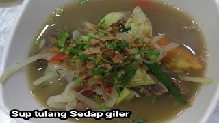 Resepi Sup tulang ala Thai padu  Rizal tomyam [upl. by Nnylyaj]