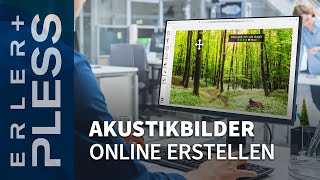 Akustikbilder mit eigenem Motiv mit unserem Online Editor selbst gestalten  Tutorial [upl. by Marguerita]