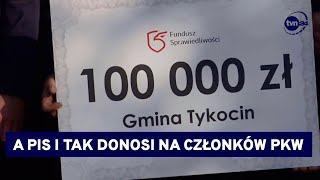 PiS donosi do prokuratury na członków PKW głosujących za odrzuceniem sprawozdania partii TVN24 [upl. by Ahsenauq]