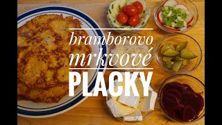 bramborovo mrkvové plackyrecept [upl. by Ddarb213]