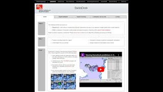 Molecular Docking with SwissDock Server Without sound [upl. by Brest]