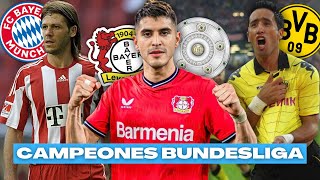 4 ARGENTINOS CAMPEONES de BUNDESLIGA [upl. by Serdna327]