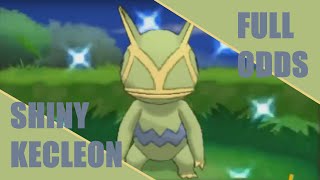 Full Odds Shiny Kecleon [upl. by Lashonde672]