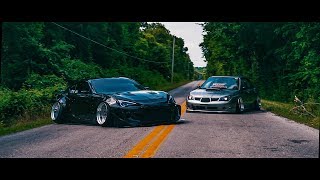 Static vs Bags  Gt86 and WRX  CamberGang x Violent [upl. by Aniuqal]