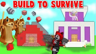 Build to SURVIVE CUTIE amp MOODY HOUSE  Roblox [upl. by Enyahs16]