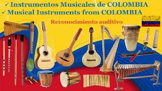 🌎 Instrumentos Musicales de COLOMBIA Instruments Musical from COLOMBIA [upl. by Cha]