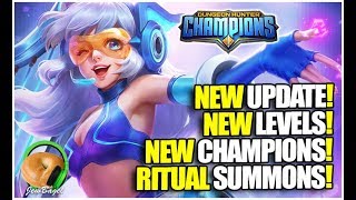 DUNGEON HUNTER CHAMPIONS HUGE Patch NEW Nat 5s Ritual Summons NEW Dungeons [upl. by Reinwald]