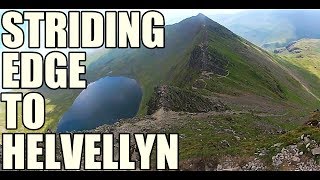 STRIDING EDGE TO HELVELLYN  Step by step [upl. by Celestyn]