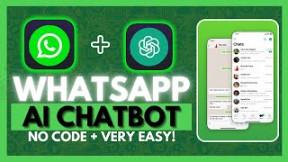 How To Build an AI WhatsApp Chatbot With Nocode [upl. by Mharba]