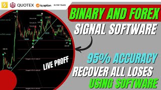 BEST QUOTEX SIGNALS SOFTWARE FOR FOREX amp BINARY  NON REPAINT WITH 95 ACCURACY  UNLIMITED SIGNALS [upl. by Ardnik]