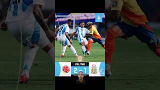 DERROTA ARGENTINA EN COLOMBIA eliminatorias argentina fypシ゚viral futbol [upl. by Sophy626]