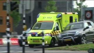 A1 Ambulance Compilatie Rotterdam Deel 5 [upl. by Atem]