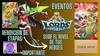 🔥CÓDIGO DE CANJE  BENDICION DE ETAPAS Y PORTAL MAGICO  EVENTOS Lords Mobile ES 🔥 [upl. by Terriss]