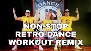 NONSTOP RETRO DANCE WORKOUT REMIX l JADanceworkout choreography [upl. by Ahsienad]