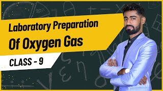 Laboratory preparation of oxygen gas with full demonstration [upl. by Ley]