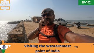 Visiting the Westernmost point of India  India Darshan Ep 102  The Rustic Wanderer [upl. by Tansy]