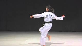 Taekwondo Poomsae 4 WTF [upl. by Caylor]